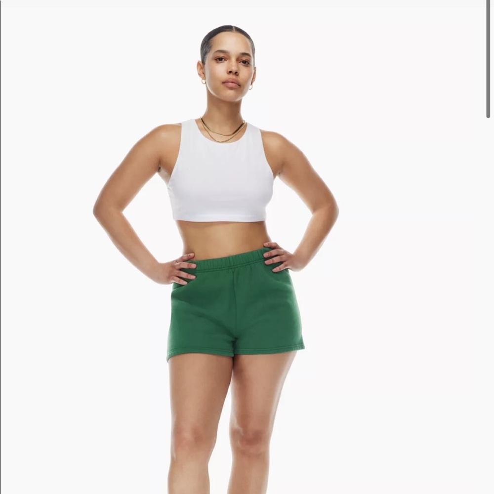 Aritzia Green Women's Athletic Shorts
